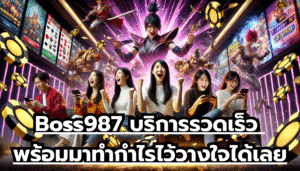Boss987 บริการรวดเร็ว พร้อมเข้ามาทำกำไร ไว้วางใจได้เลย