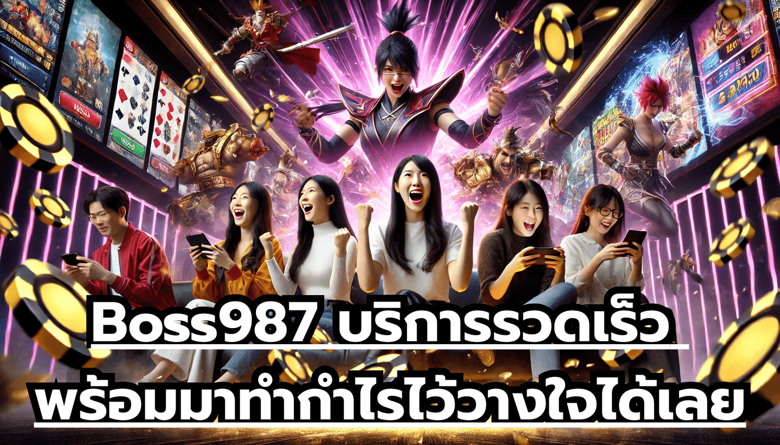 Boss987 บริการรวดเร็ว พร้อมเข้ามาทำกำไร ไว้วางใจได้เลย